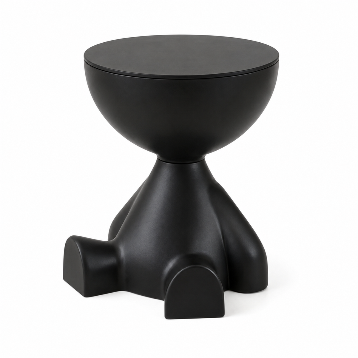 Table d'Appoint Ronde Plastique